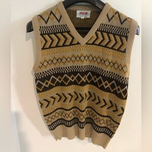 Vintage Beacon for Woodward’s knitted vest size S